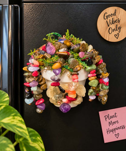 CUSTOM BEADED PLANT - MINI MAGNETS