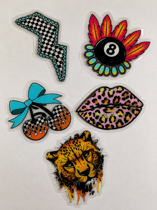 UV DECALS - MINI - 5 PACK